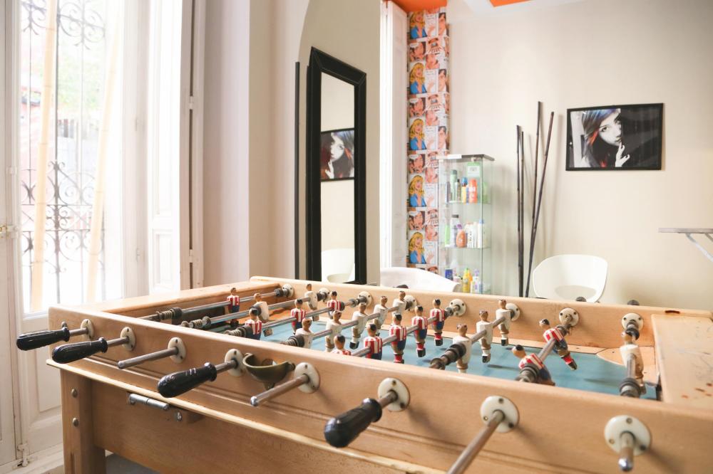 Babyfoot De près
